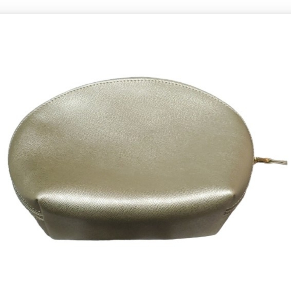 Neiman Marcus Makeup Bag gold Preowned
